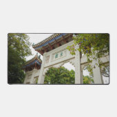 Li Garden-serie: toegangspoort tot sereniteit Bureaumat (Voorkant)