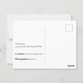Li Garden Serie: Waar Verhalen Wonen Briefkaart
