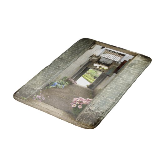 Li Garden Series: Floral Corridor  Badmat (Gekanteld)