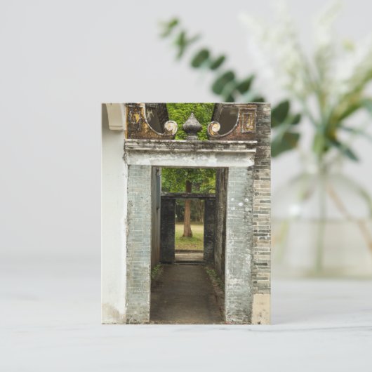 Li garden Series - Hidden Elegance Card Briefkaart (Staand voorkant)