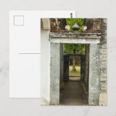 Li garden Series - Hidden Elegance Card Briefkaart (Voorkant / Achterkant)