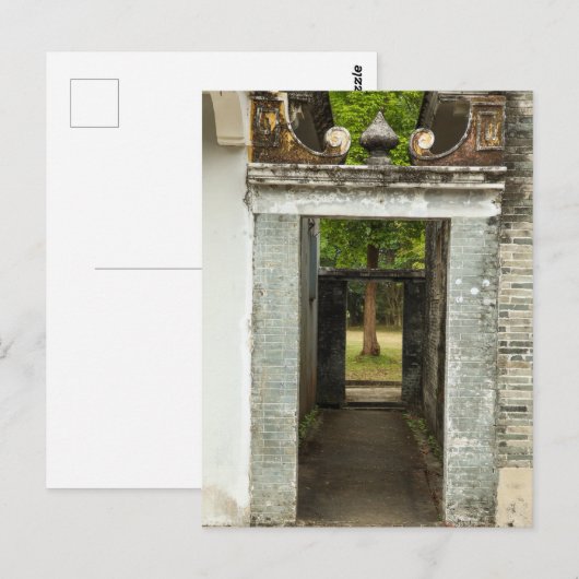 Li garden Series - Hidden Elegance Card Briefkaart (Voorkant / Achterkant)