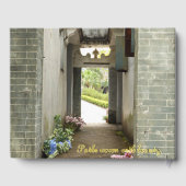 Li Garden Series: Serenity Guestbook Gastenboek (Achterkant)