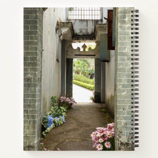 Li Garden Series: Serenity Notebook Notitieboek (Achterkant)