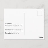 Li Garden Series: Where Stories Reside Briefkaart (Achterkant)