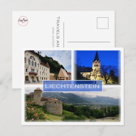 LI Liechtenstein - Briefkaart (Voorkant / Achterkant)