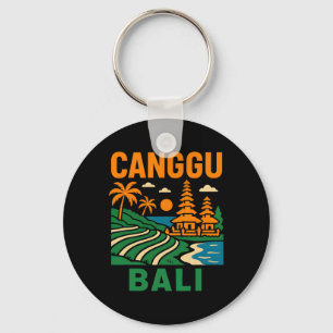 Li Surfen Canggu Li Vintage Heren Strand Leven Sleutelhanger