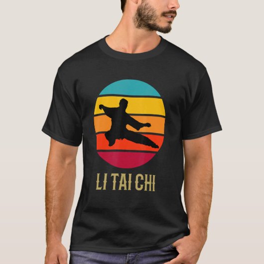 Li Tai Chi  soennitische Chinese martial Arts Sty T-shirt (Voorkant)