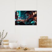 Li Wei geëntreerd Poster (Keuken)