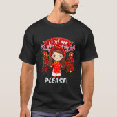 Li xi me alsjeblieft Vietnamees Tet Schattige Ao D T-shirt (Voorkant)