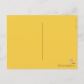*'Li-Yellow'-ontwerp, Briefkaart (Achterkant)