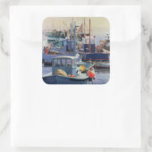 Liaisons 1986 vierkante sticker (Tas)