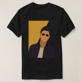 Liam Gallagher Art - Oasis Sticker T-shirt (Design voorkant)
