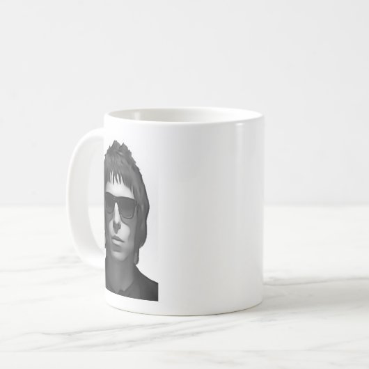 Liam Gallagher Mok met links en rechts afbeelding (Voorkant links)