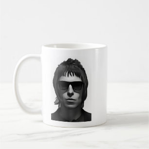 Liam Gallagher Mok met links en rechts afbeelding
