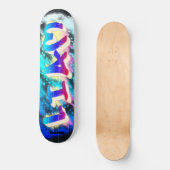 LIAM Gepersonaliseerd Graffiti RONIN Skateboard (Voorkant)