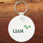 Liam Irish Name Sleutelhanger (Voorkant)