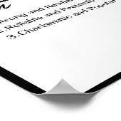 Liam, jongen gepersonaliseerde naam definitie poster (Hoek)