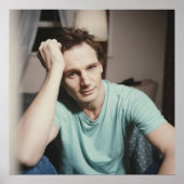 Liam Neeson Young Poster (Voorkant)