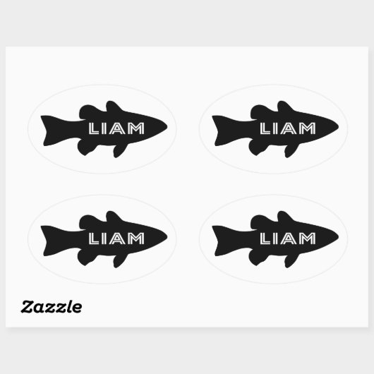 Liam Ovale Sticker (Vel)