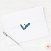 Liam Ronde Sticker (Envelop)