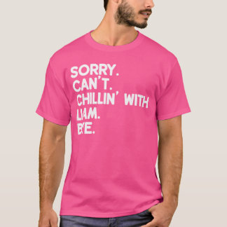 Liam voornaam grappig gepersonaliseerd genaamd vri t-shirt