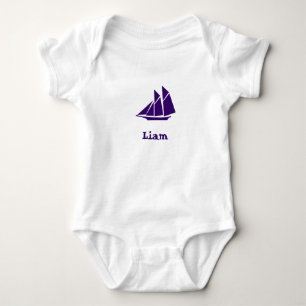 Liam's boot romper