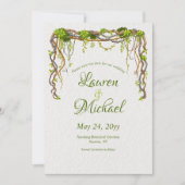 Liana Branches Save the Date Notice Kaart (Voorkant)