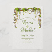 Liana Branches Save the Date Notice Kaart (Voorkant / Achterkant)