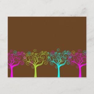 Liana Claire Chocolate Pink Bat Mitzvah RSVP