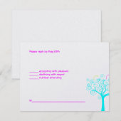Liana Claire RSVP Briefkaart (Voorkant / Achterkant)