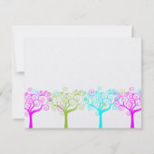 Liana Claire Shimmery Bat Mitzvah Sweet 16 RSVP (Voorkant)