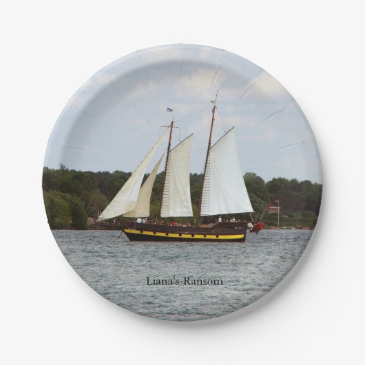 Liana's Ransom papieren bord (Voorkant)