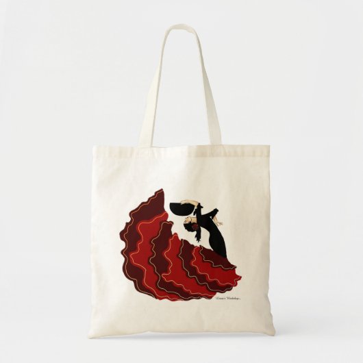 Liana's workshop Flamenco Bag Tote Bag (Voorkant)