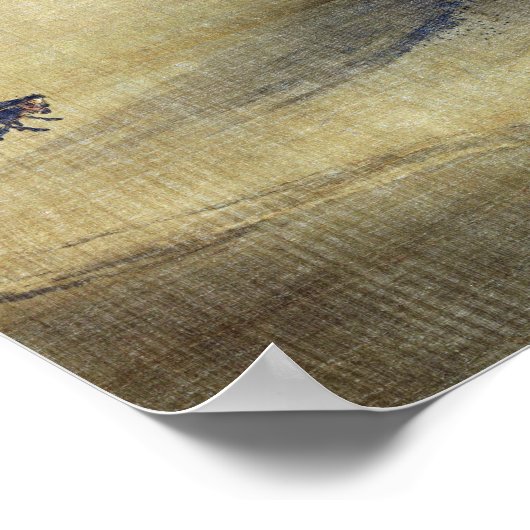 Liang Kai Snowy Scenery Poster (Hoek)