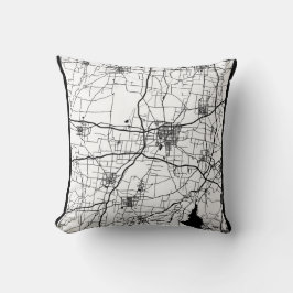 Liaocheng China City Map Kussen