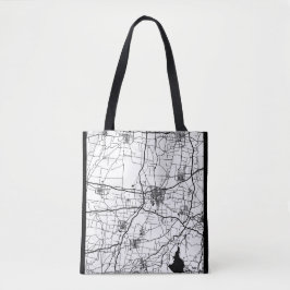 Liaocheng China Stadkaart Tote Bag