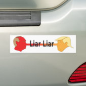 Liar Liar Bumpersticker (Op auto)