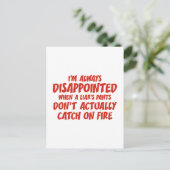 Liar Liar Pants on Fire Briefkaart (Staand voorkant)