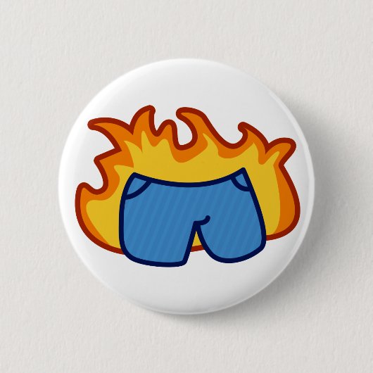 Liar, Liar, Pants on Fire Ronde Button 5,7 Cm (Voorkant)
