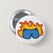 Liar, Liar, Pants on Fire Ronde Button 5,7 Cm (Voorkant /achterkant)