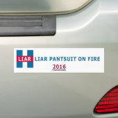 LIAR LIAR PANTSUIT OP BRAND BUMPERSTICKER (Op auto)