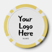 LIAR (Usotsuki) Japanese Kanji Poker Chips (Achterkant)