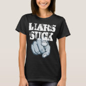 Liars Suck T-shirt (Voorkant)