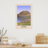 Liathach Munros van Schotland Poster (Keuken)