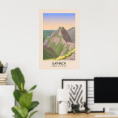 Liathach Munros van Schotland Reisposter Poster (Thuiskantoor)