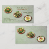 Libanees Arabisch eten Visitekaartje (Voorkant / Achterkant)