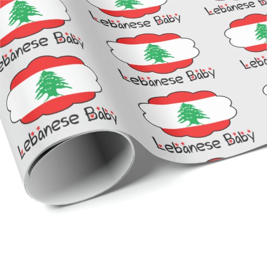 Libanees Baby-overslagpapier Cadeaupapier (Rol Hoek)