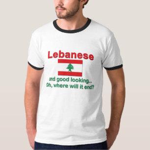 Libanees en goed uitziend t-shirt