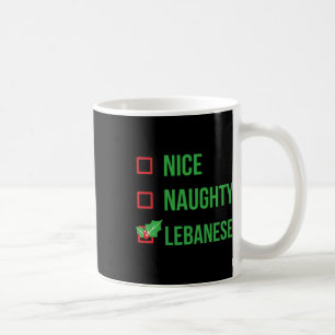 Libanees Grappig Libanon Pajama Kerstcadeau 1 Koffiemok